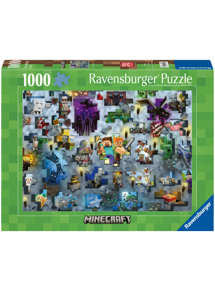 Ravensburger Puzzle Minecraft Mobs 1000p (12000422)