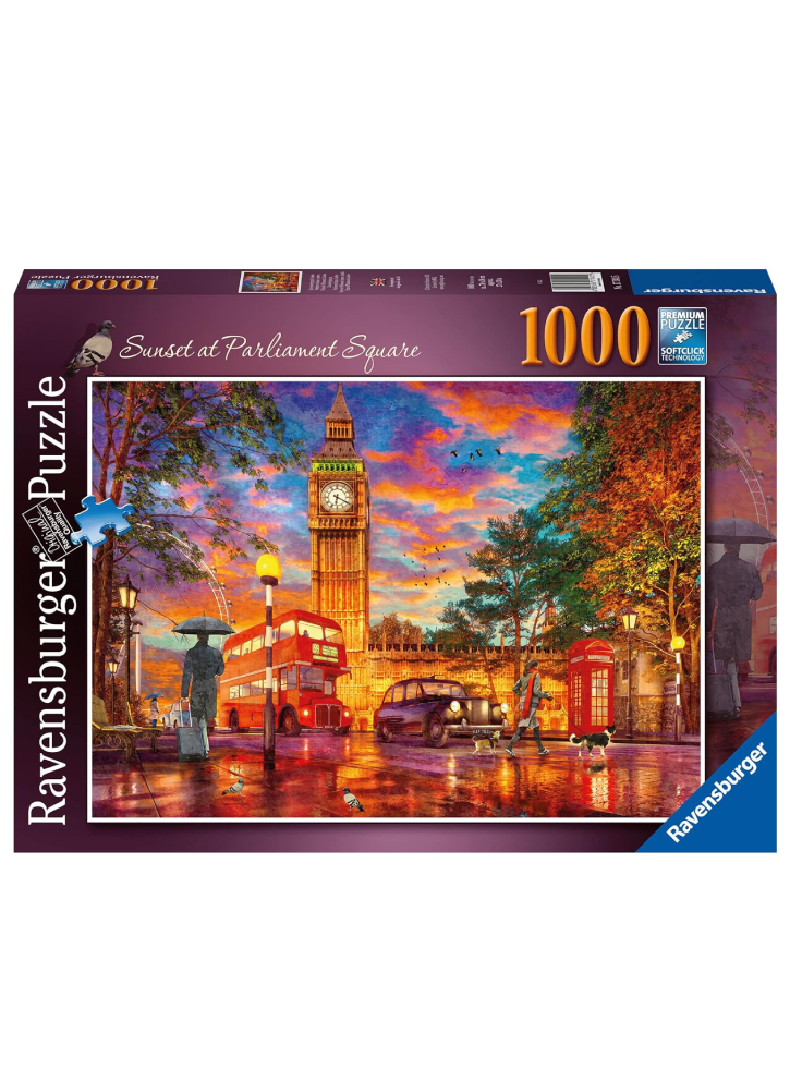 Ravensburger Puzzle Sunset At Parliament Square 1000p (12000184)