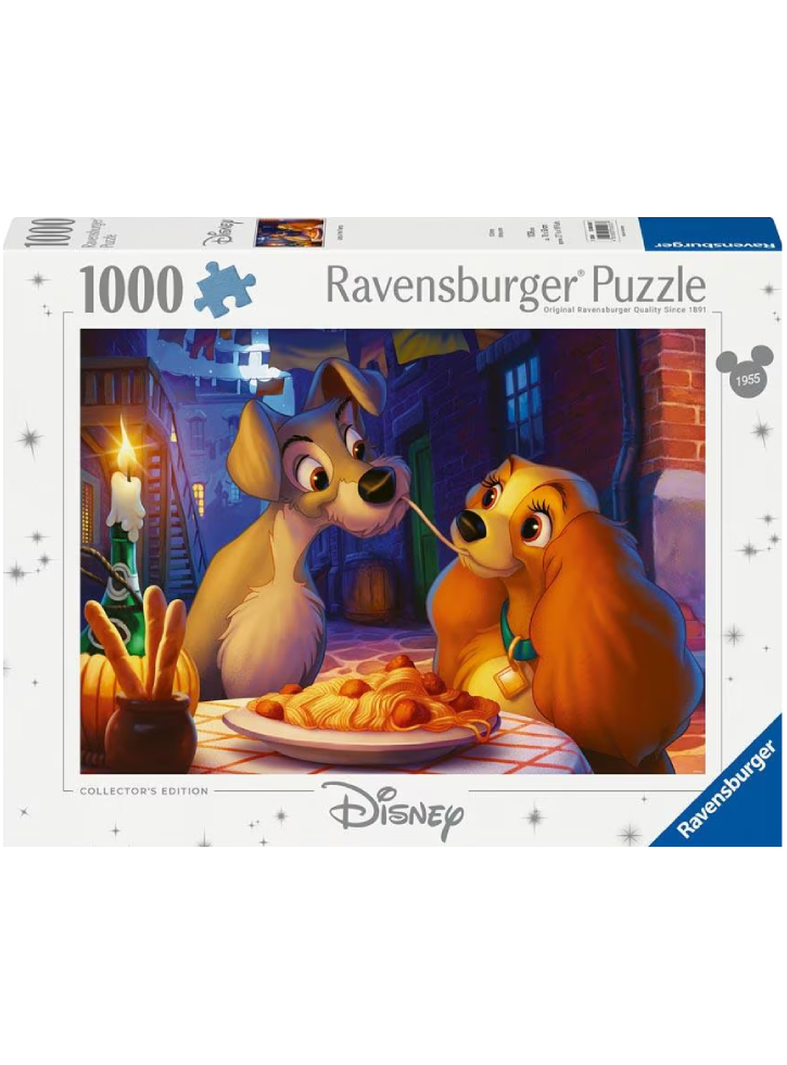 Ravensburger Puzzle Lady And The Tramp 1000p (12000003)