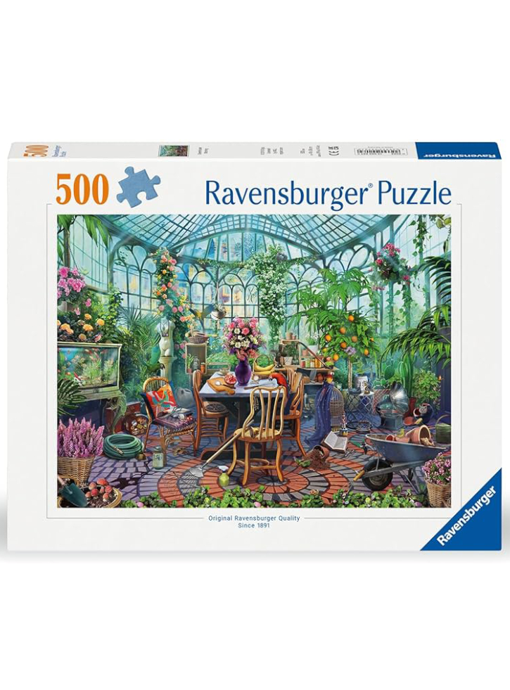 Ravensburger Puzzle Greenhouse Mornings 500p (12000207)