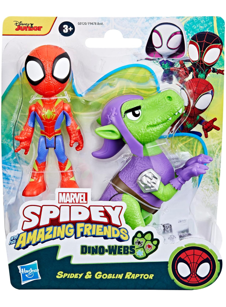 Spidey And His Amazing Friends Hero Dino Webs Spidey (g0120)