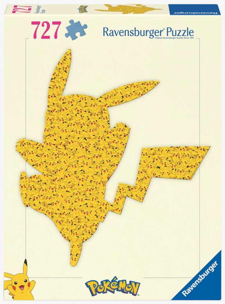 Ravensburger Puzzle Pokemon Shaped Pikachu 727p (12001212)