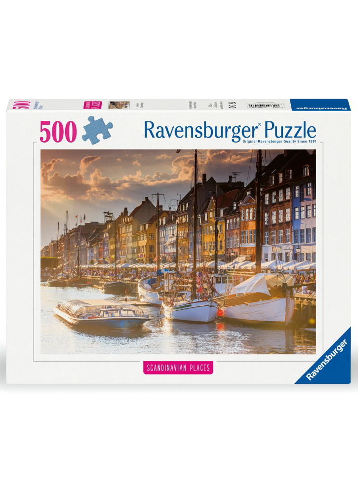 Ravensburger Puzzle Sunset In Copenhagen 500p (12000846)