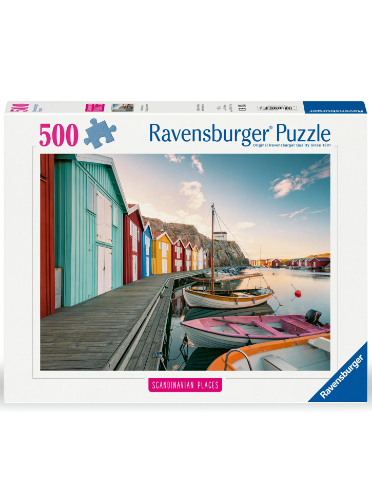 Ravensburger Puzzle Boathouses In Smogen 500p (12000847)