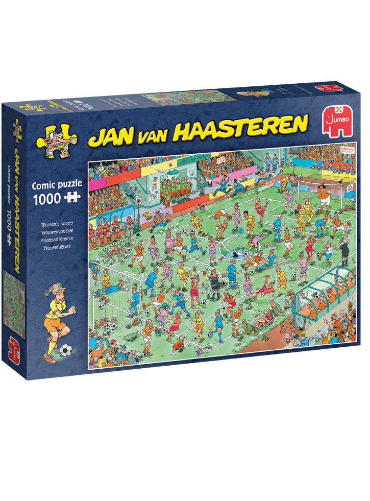 Jan Van Haasteren Women\'s Soccer (1000 Pieces) (1119801840)