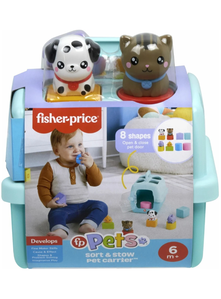 Fisher-price Fp Pets Sort & Stow Pet Carrier (htw93)