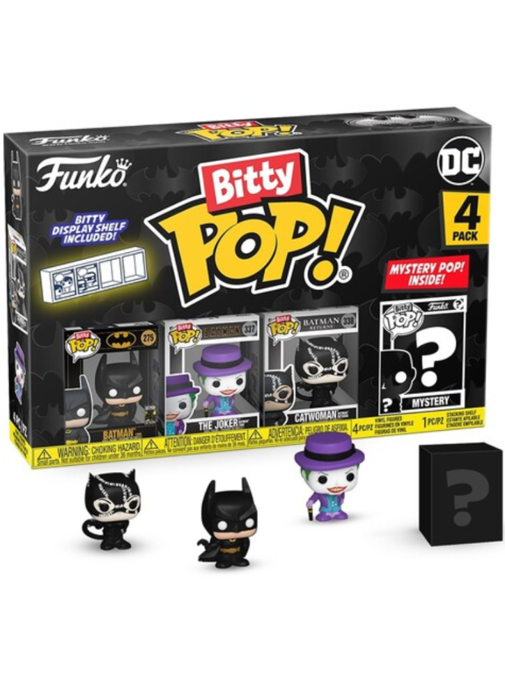 Bitty Pop 4 Pack Batman 85th Batman