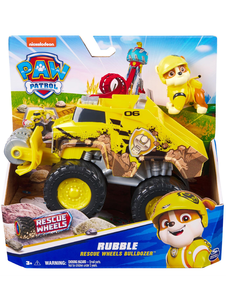 Paw Patrol Rescue Wheels Themed Vehicles Rubble (6069304)