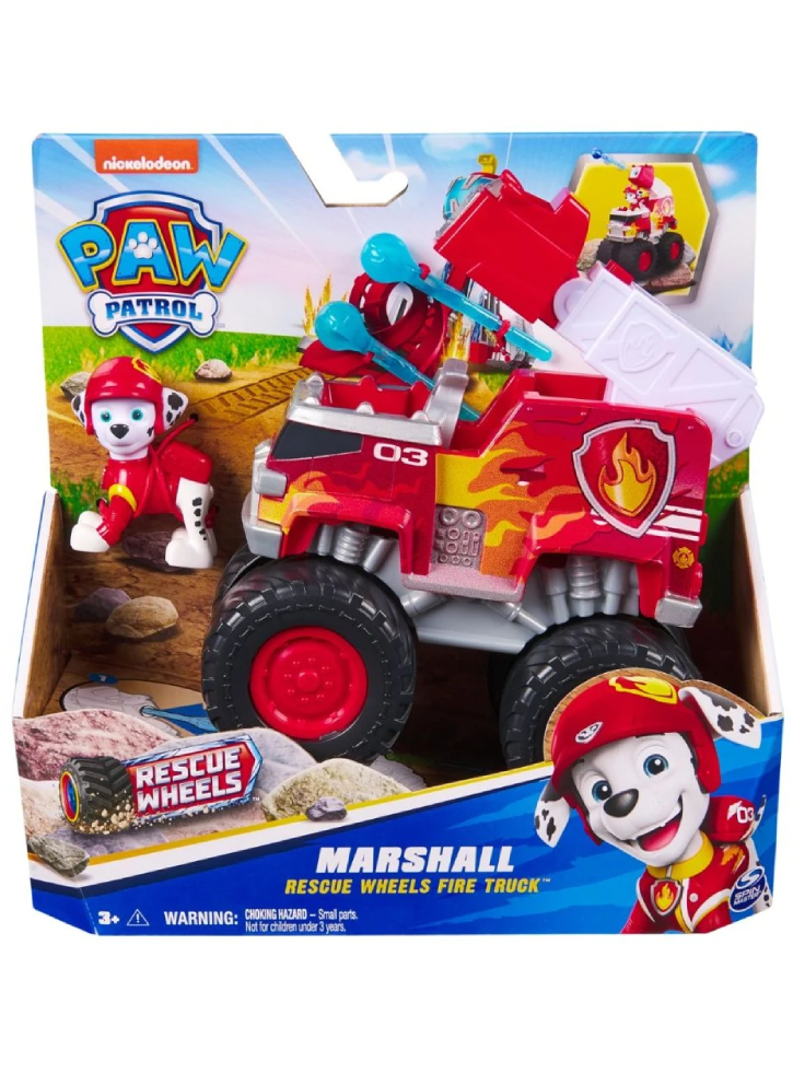 Paw Patrol Rescue Wheels Themed Vehicles Marshall (6069306)