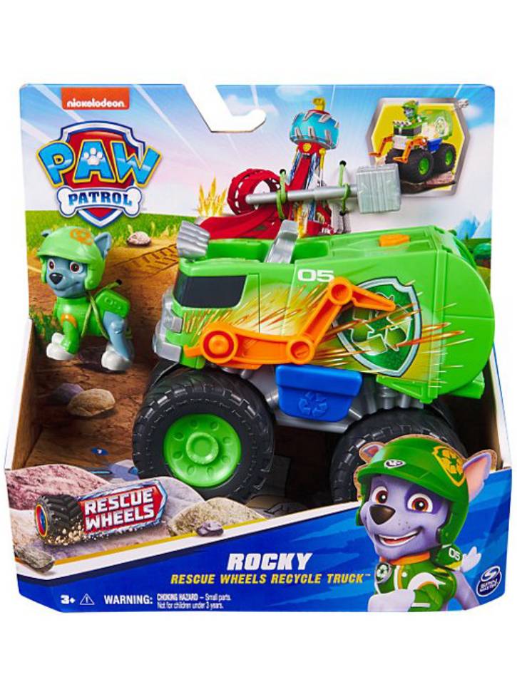 Paw Patrol Rescue Wheels Themed Vehicles Rocky (6069331)