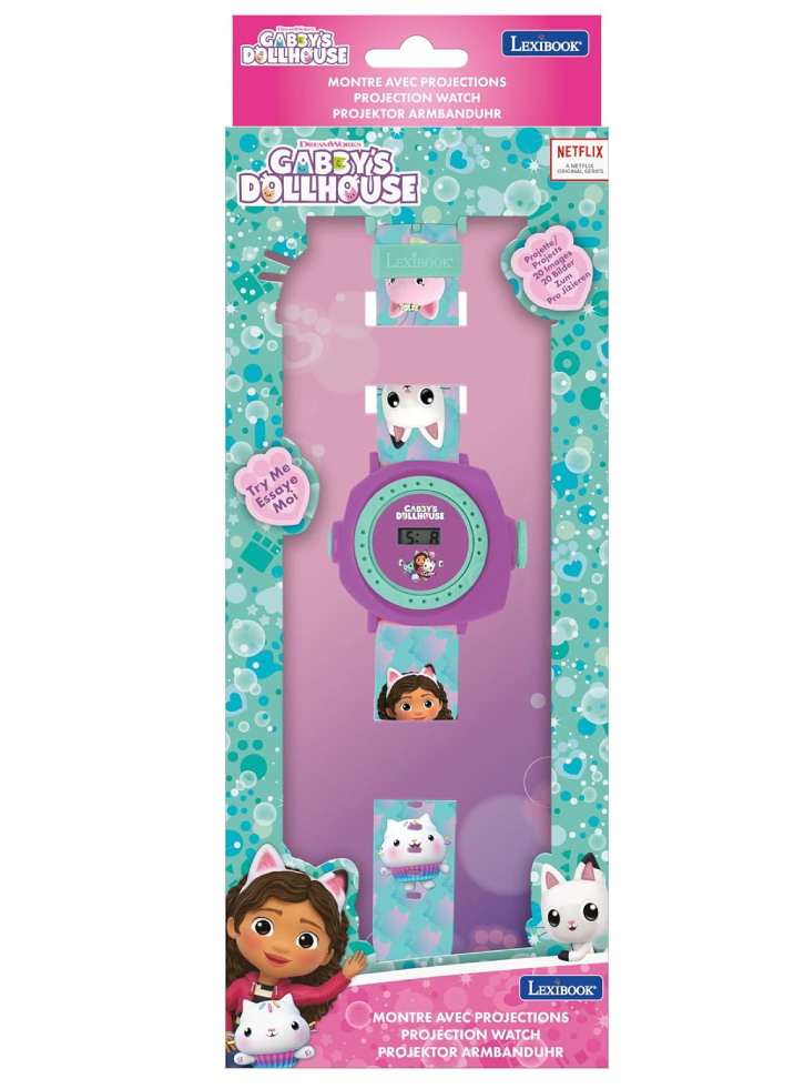 Lexibook Gabby\'s Dollhouse Projection Watch (dmw050gdh)