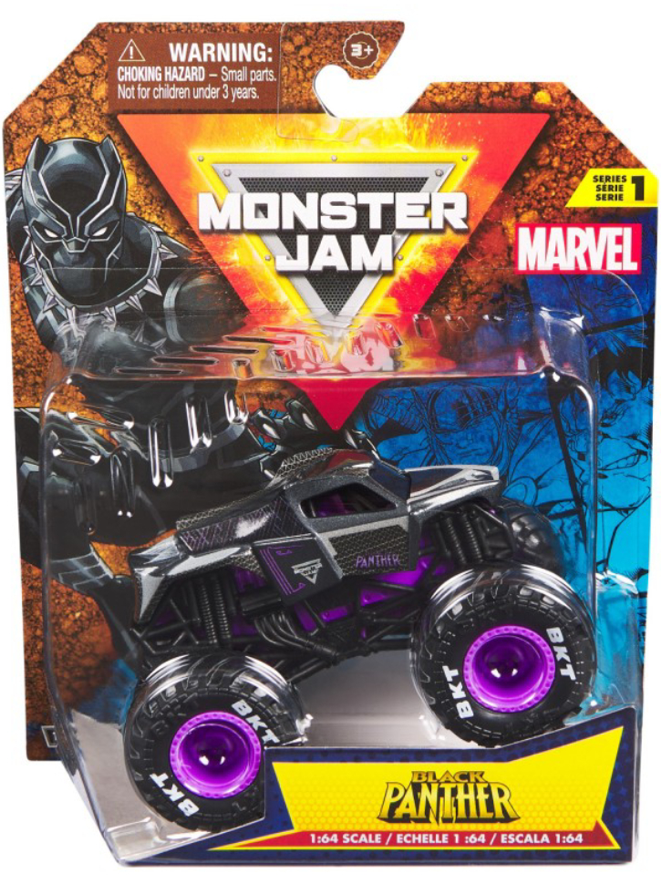 Monster Jam 1:64 Marvel Single Black Panther (6071335)