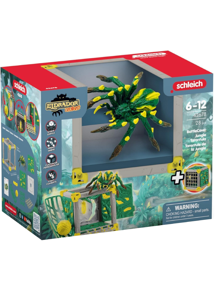 Schleich Battlecave Jungle Tarantula (42678)