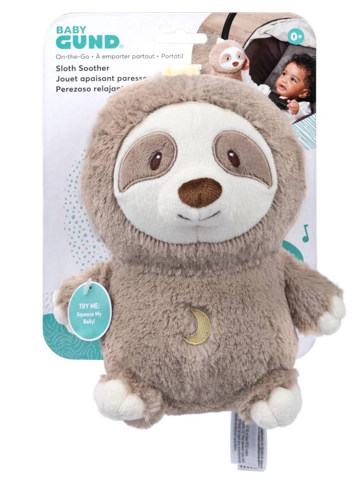 Spin Master Baby Gund On-the-go Sloth Soother (6066057)