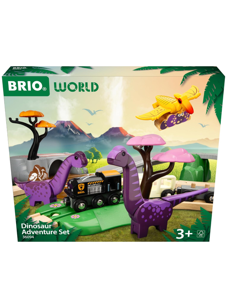 Brio Train Set With Dinosaurs (36094)