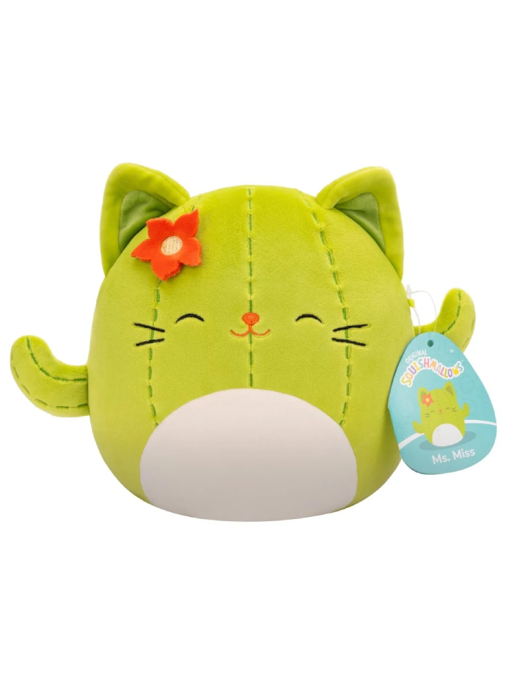 Squishmallows P20 Plush Ms. Miss Cactus Cat 19cm (206091)