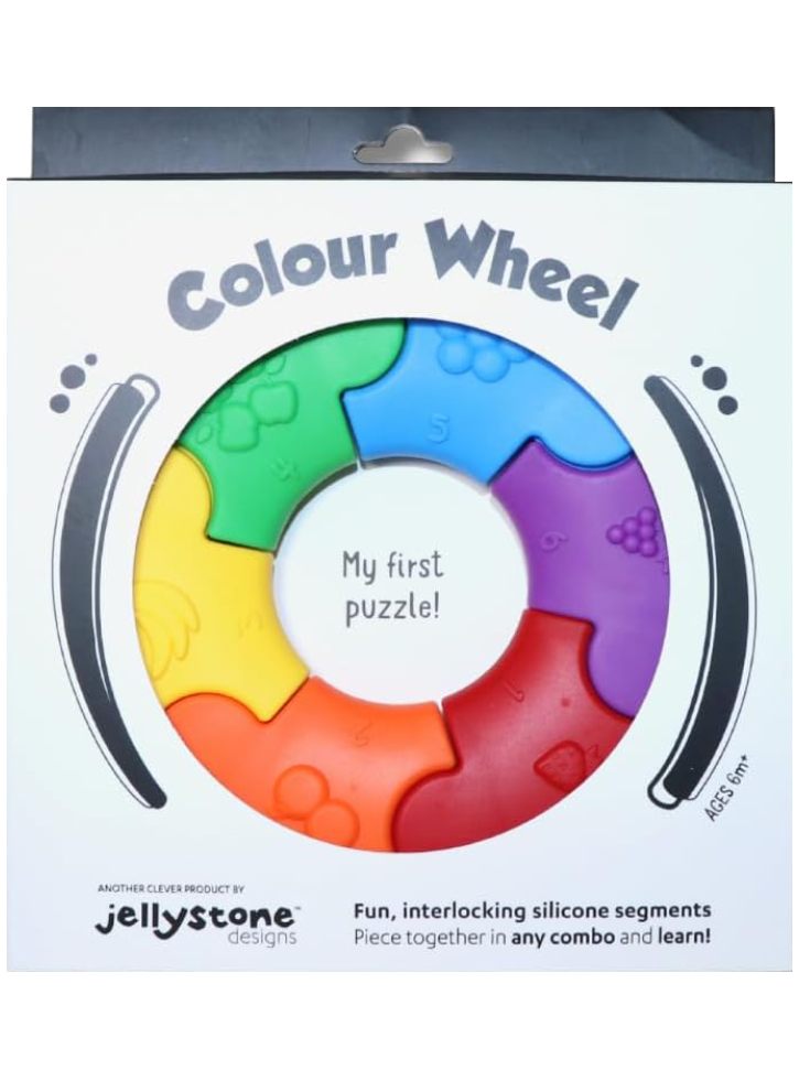 Jellystone Designs Colour Wheel Puzzle Rainbow (jsd0417)