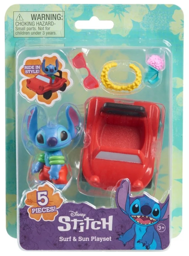 Disney Stitch Playset Ride In Style