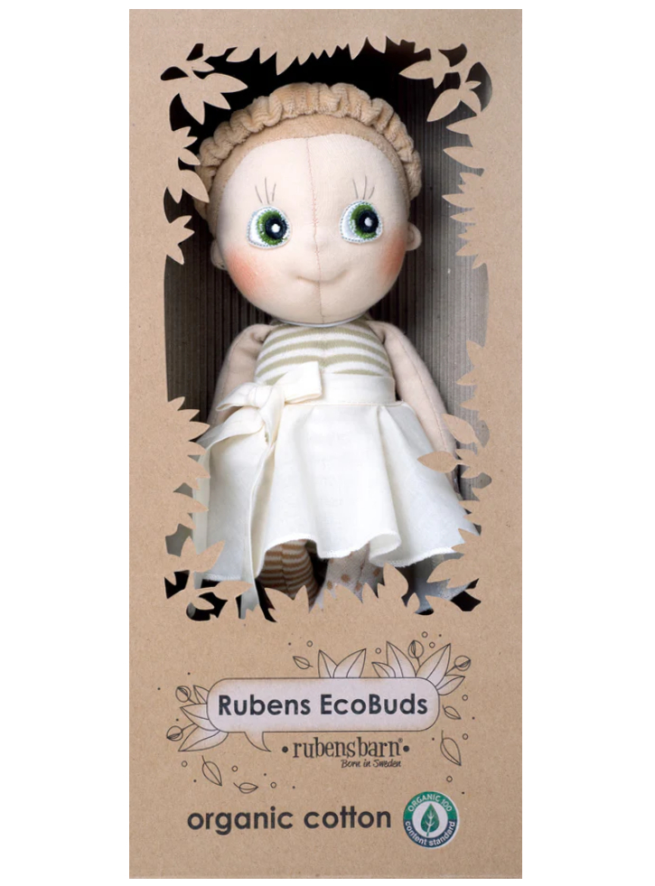 Rubens Barn Organic Ecobuds Doll, Hazel