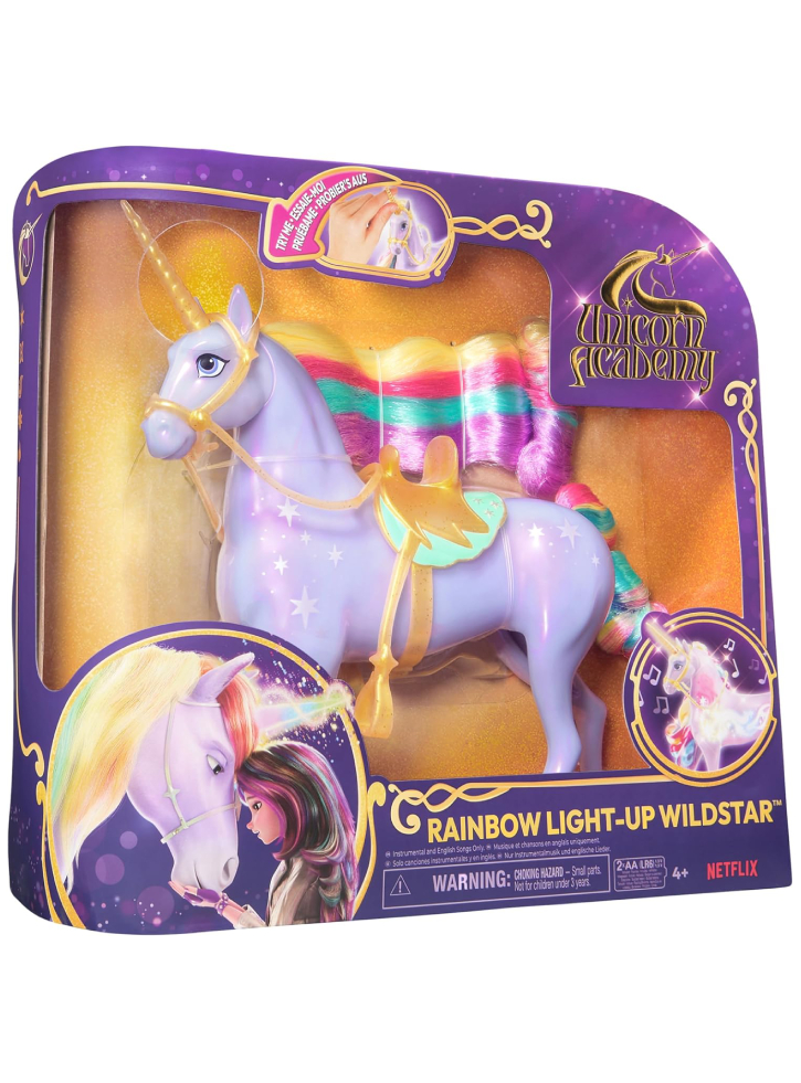 Unicorn Academy Rainbow Light Up Wildstar 28 Cm (6071157)