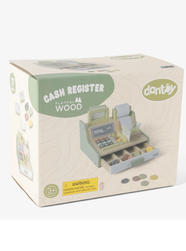 Dantoy Wooden Cash Register Set (4770)