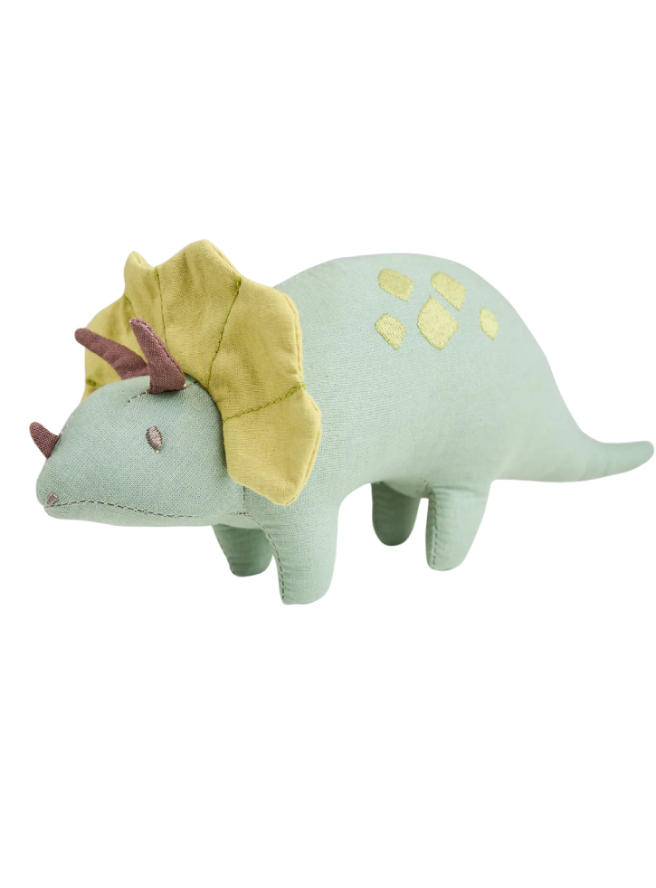 Threadbear Soft Toy Dinosaur Trike The Triceratops 24cm (tb4104)