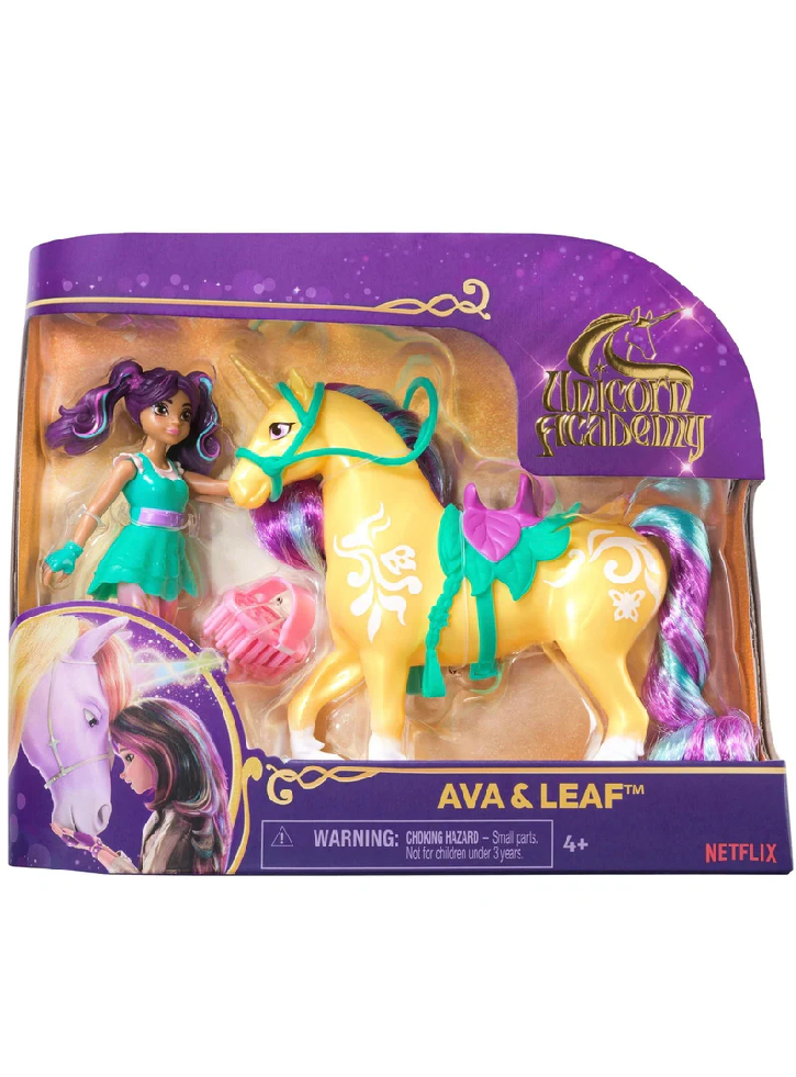 Unicorn Academy Doll & Unicorn Ava & Leaf (6069631)