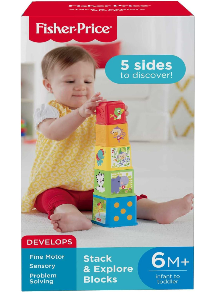 Fisher-price Stack & Explore Blocks (cdc52)