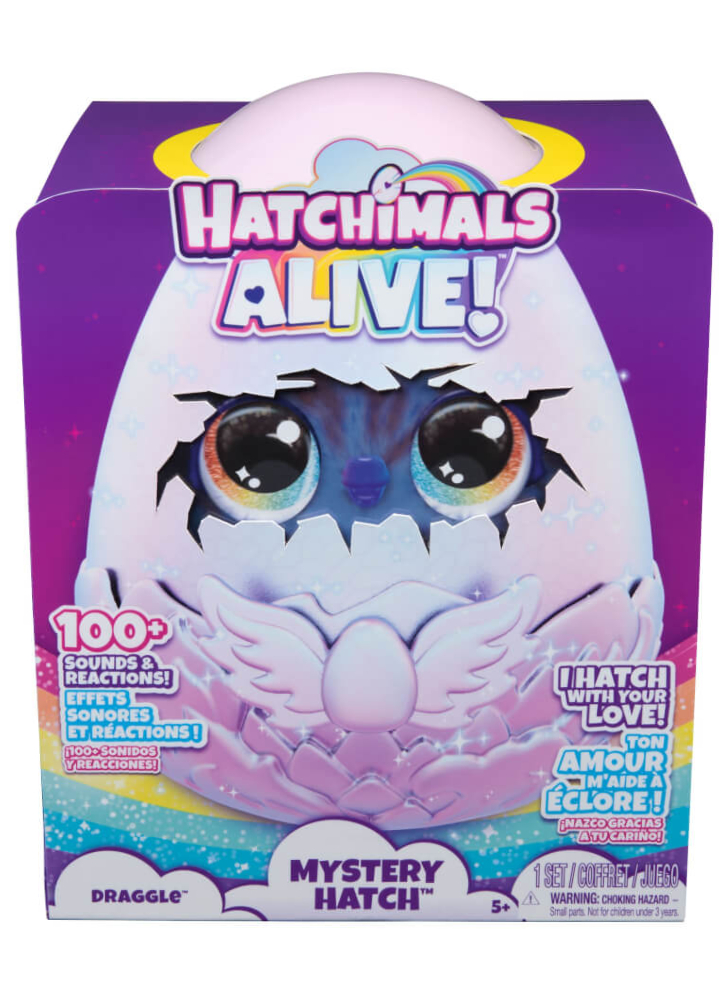 Hatchimals Alive Secret Hatch Draggle Random (6069282)