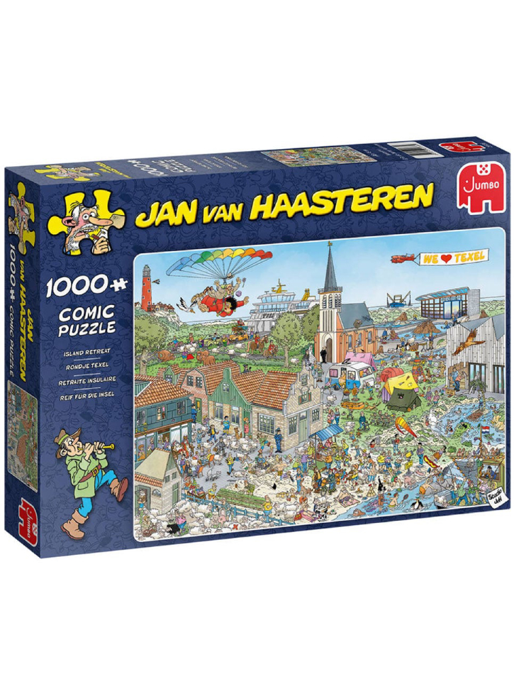 Jan Van Haasteren Island Retreat (1000 Pieces)