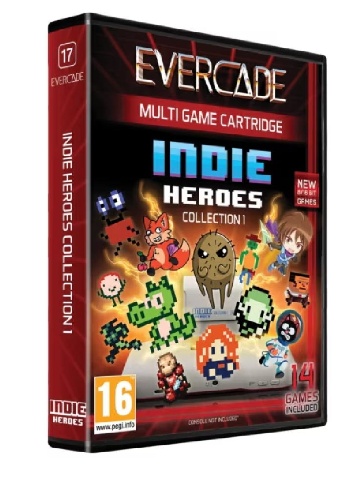 Evercade Indie Heroes Collection 1 Cartridge