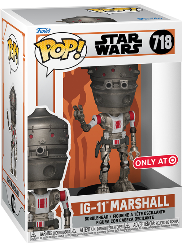 Pop Vinyl Excl Mandalorian Ig 11 Marshall 9cm