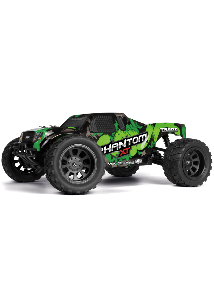 Maverick Phantom Xt 1:10 Rtr Truggy Green (150600)