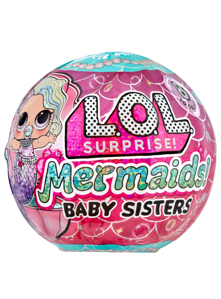 L.o.l. Surprise Mermaids Baby Sisters Asst Pdq (515760)