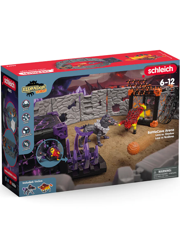 Schleich Battlecave Arena Lava Vs. Shadow (42673)