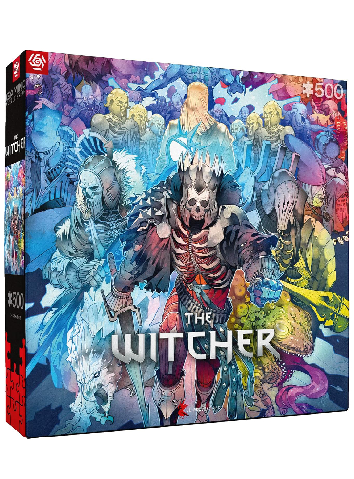 Good Loot Gaming Puzzle The Witcher Monster Faction Puzzles 500pc