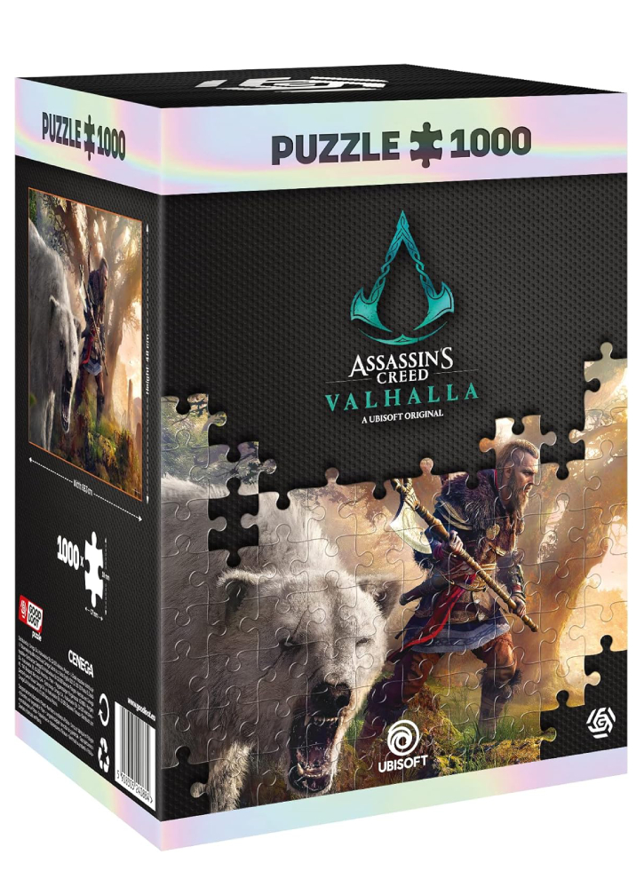 Good Loot Premium Puzzle Assassin\'s Creed Valhalla Eivor & Polar Bear (1000 Pieces)