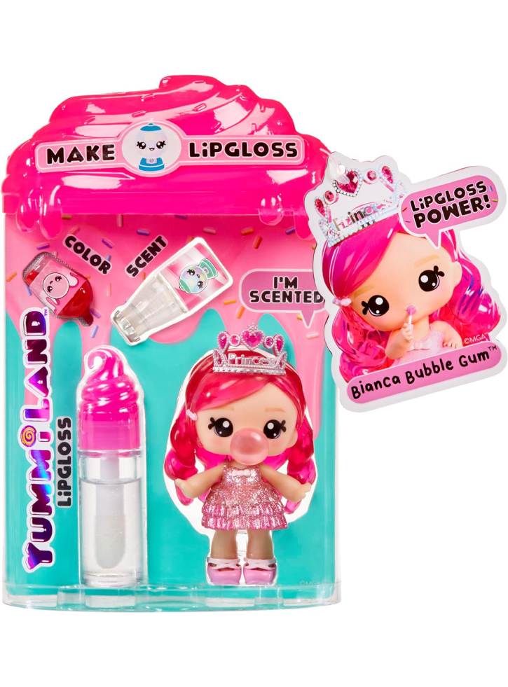 Mga Yummiland Lipgloss Doll- Bianca Bubblegum (120711)