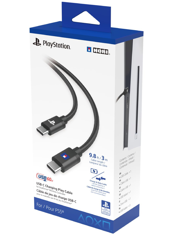 Usb-c Charging Play Cable For Dualsense Wireless Controller