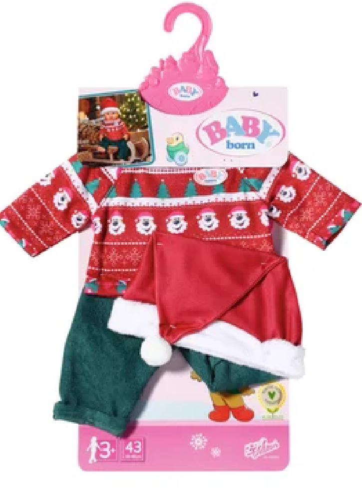 Baby Born X-mas Outfit 43cm (830291)