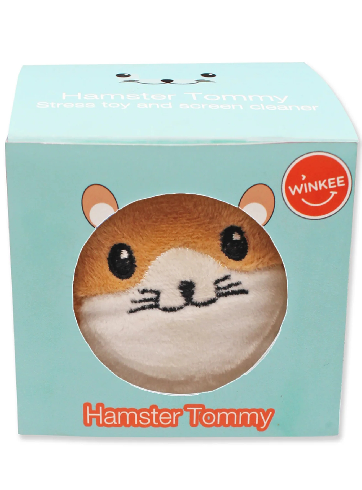 Winkee Stress Ball And Screen Cleaner Hamster Tommy