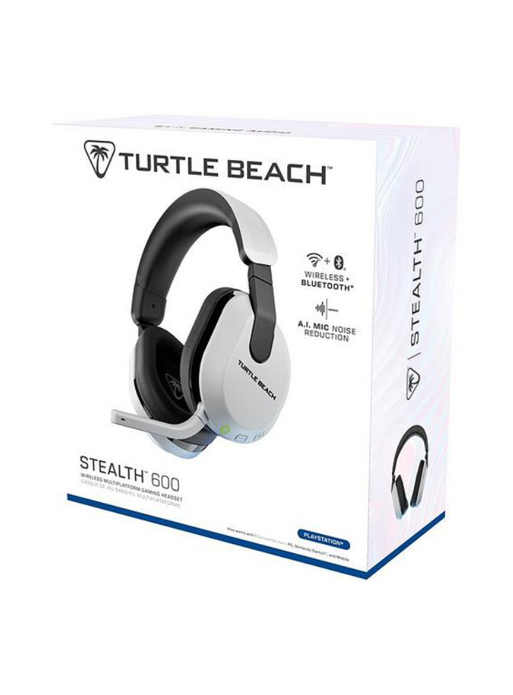 Turtle Beach Stealth 600 Gen3 Wireless Headset White - Playstation 4