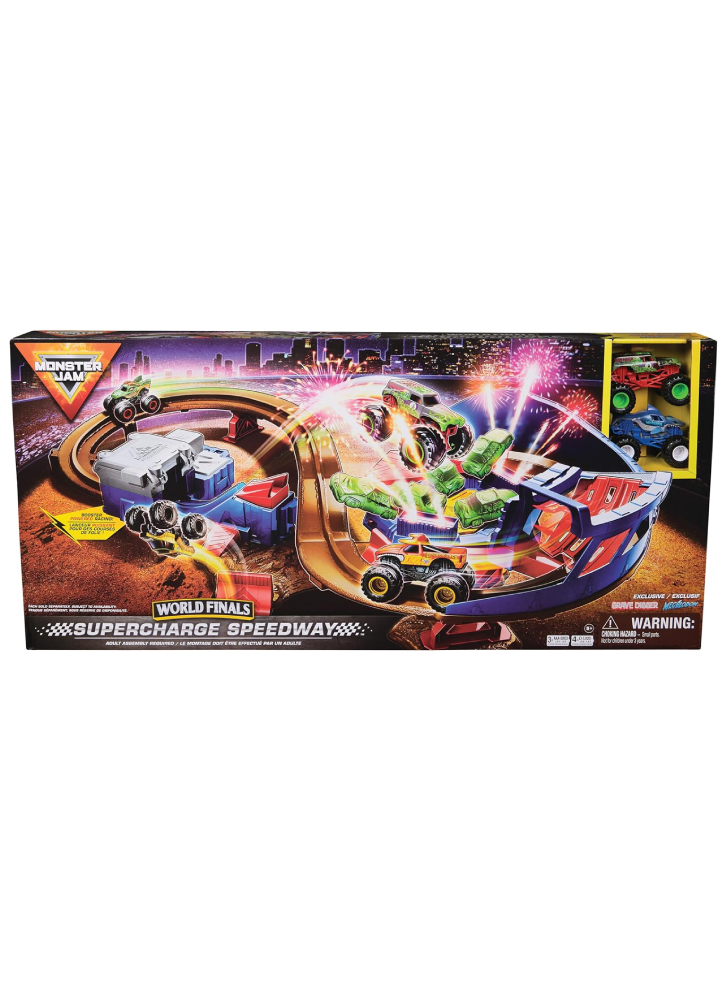 Monster Jam 1:64 Super Charger Speedway Playset (6071089)