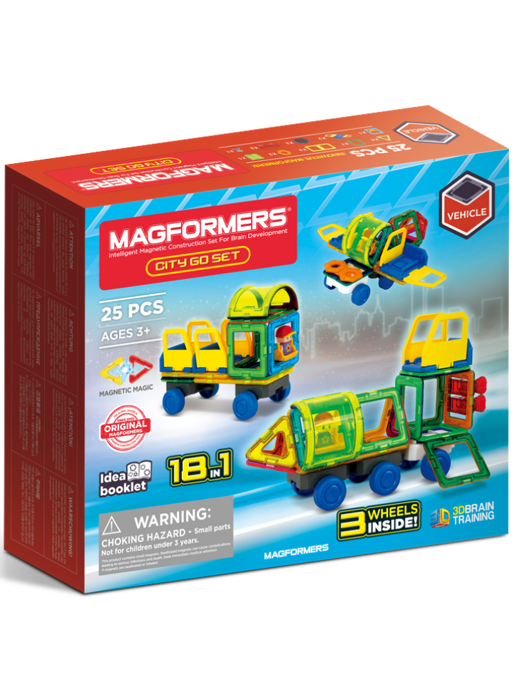 Magformers City Go Set 25 Pcs (20-707025)