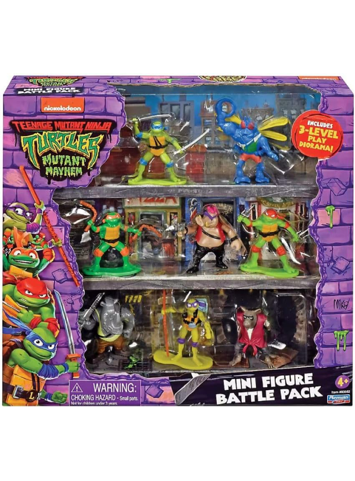 Turtles Mutant Mayhem Mini Battle Pack (46-83562)