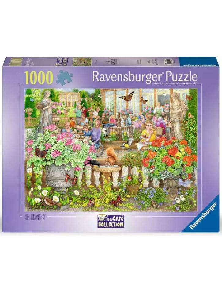 Ravensburger Puzzle Cosy Cafe Secret Garden 1000pc (12001081)