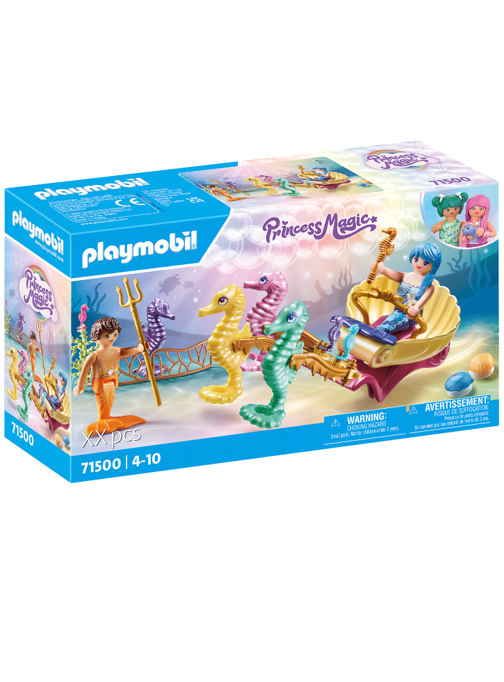 Playmobil Mermaid With Seahorse Carriage (71500)