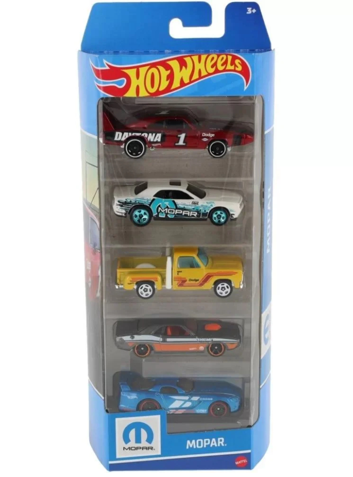 Hot Wheels Mopar (set Of 5) (htv48)