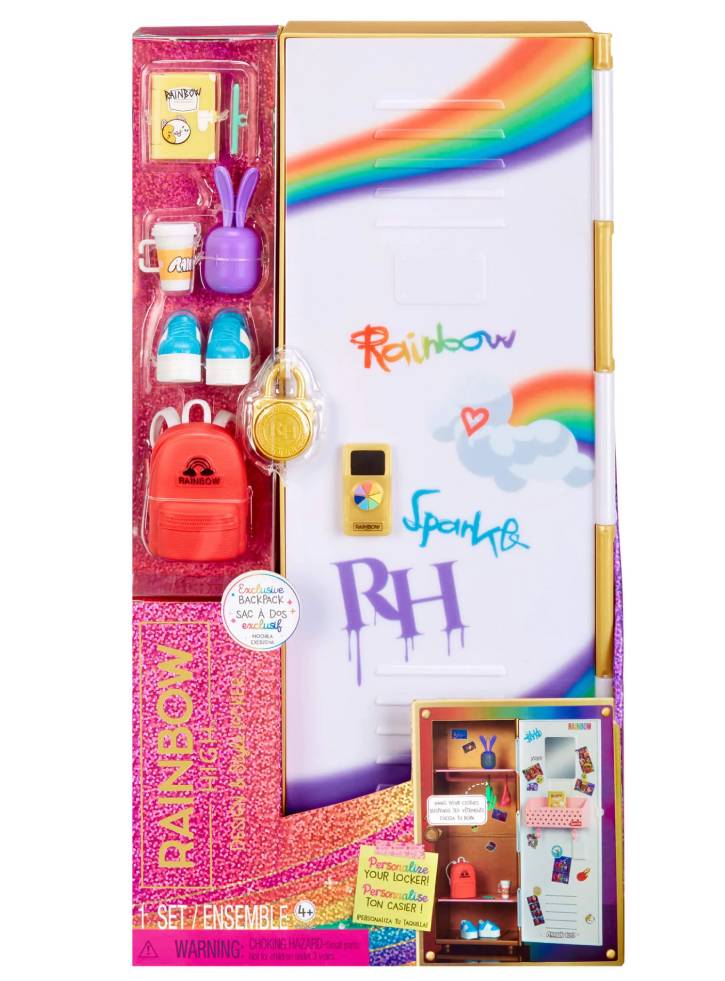 Mga Rainbow High Design Style Locker Playset (507420)