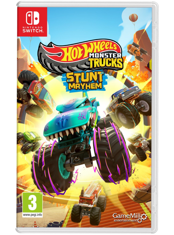Hot Wheels Monster Trucks Stunt Mayhem